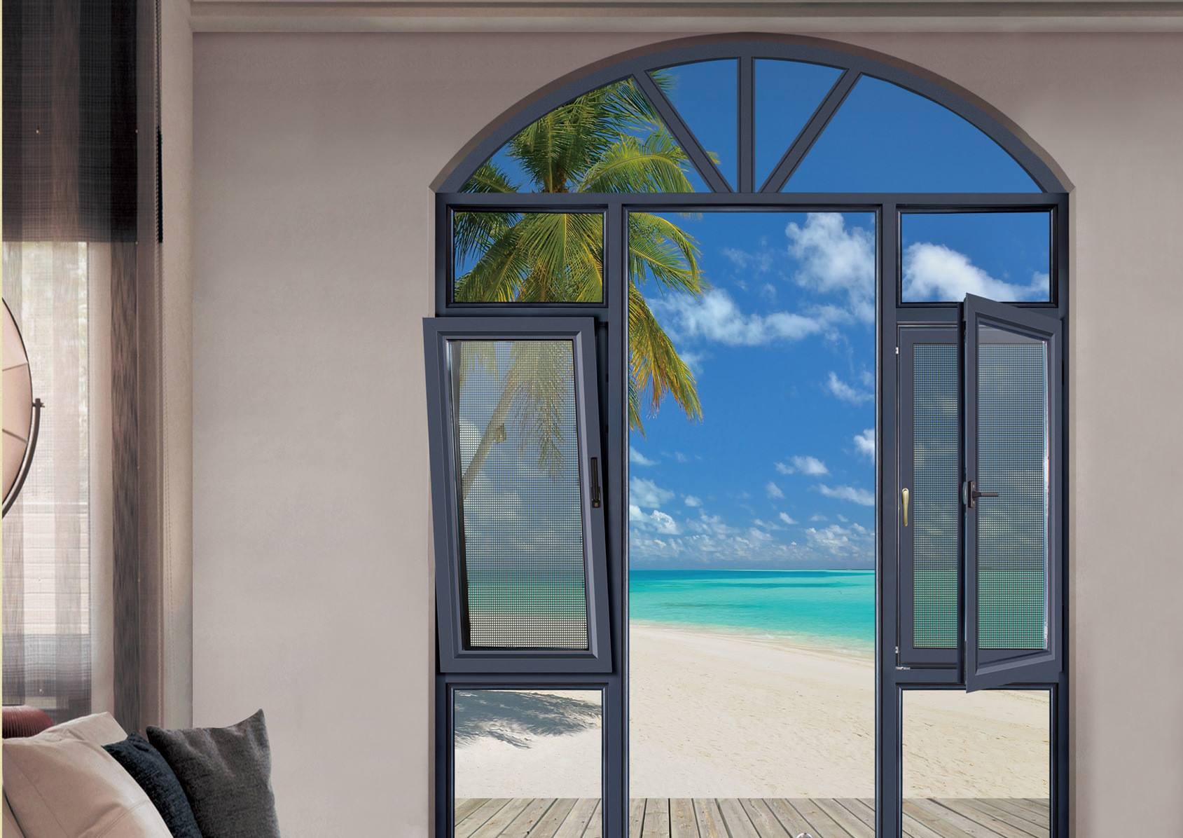 斷橋鋁門窗結(jié)構(gòu) 斷橋鋁門窗結(jié)構(gòu)